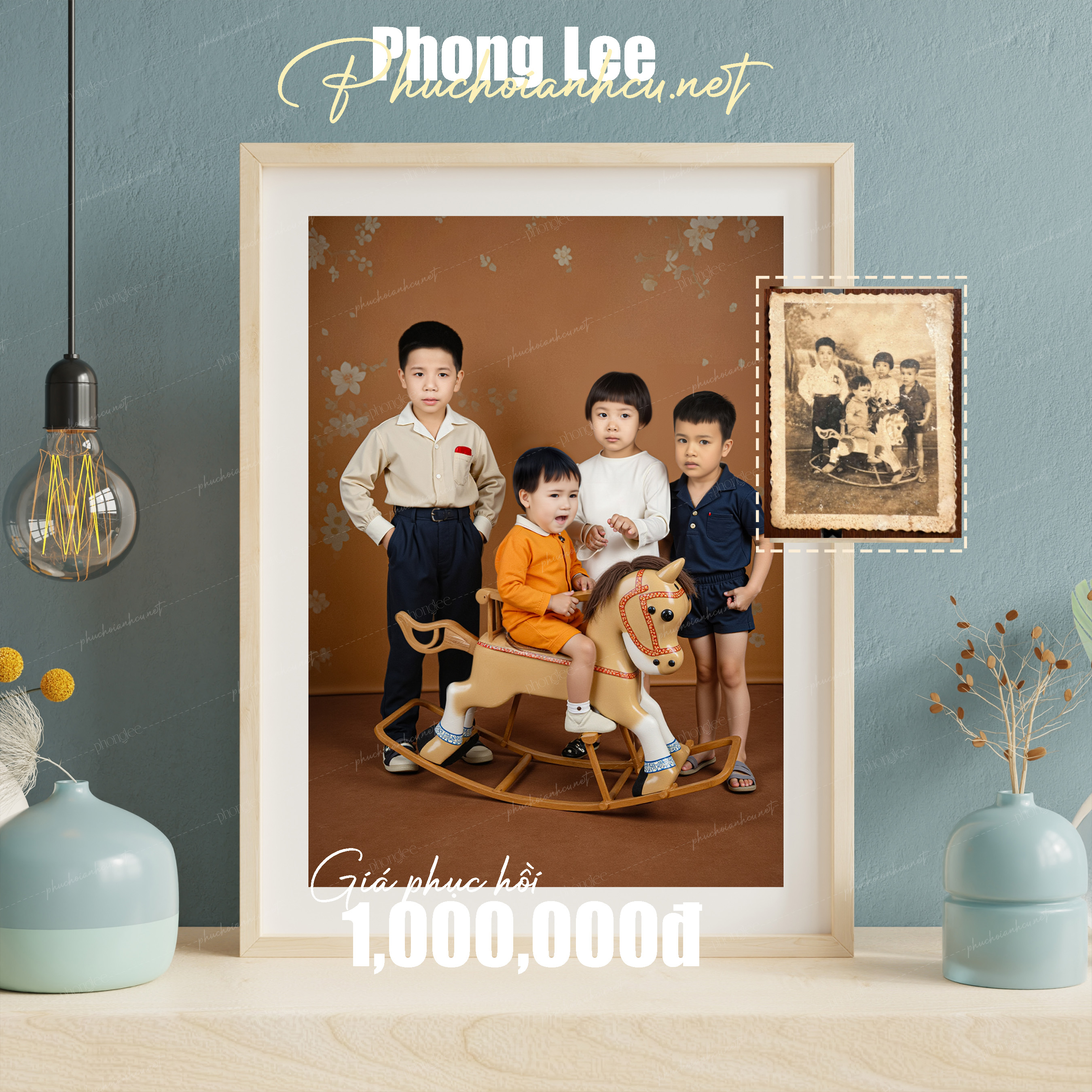 Phục Chế Ảnh Cũ Gia Đình